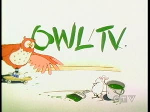 T�l�-hibou - Owl/TV